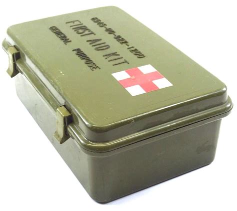 first aid kit container only